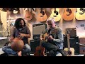 Jam in a music shop Giridhar Udupa &amp; Miguel Czachowski