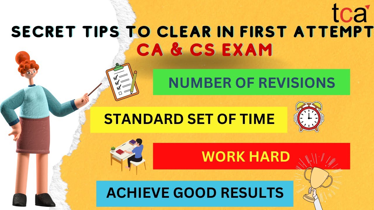 Secret Tips to Clear CA/CS EXAMS in FIRST ATTEMPT | By CA Raghav ...