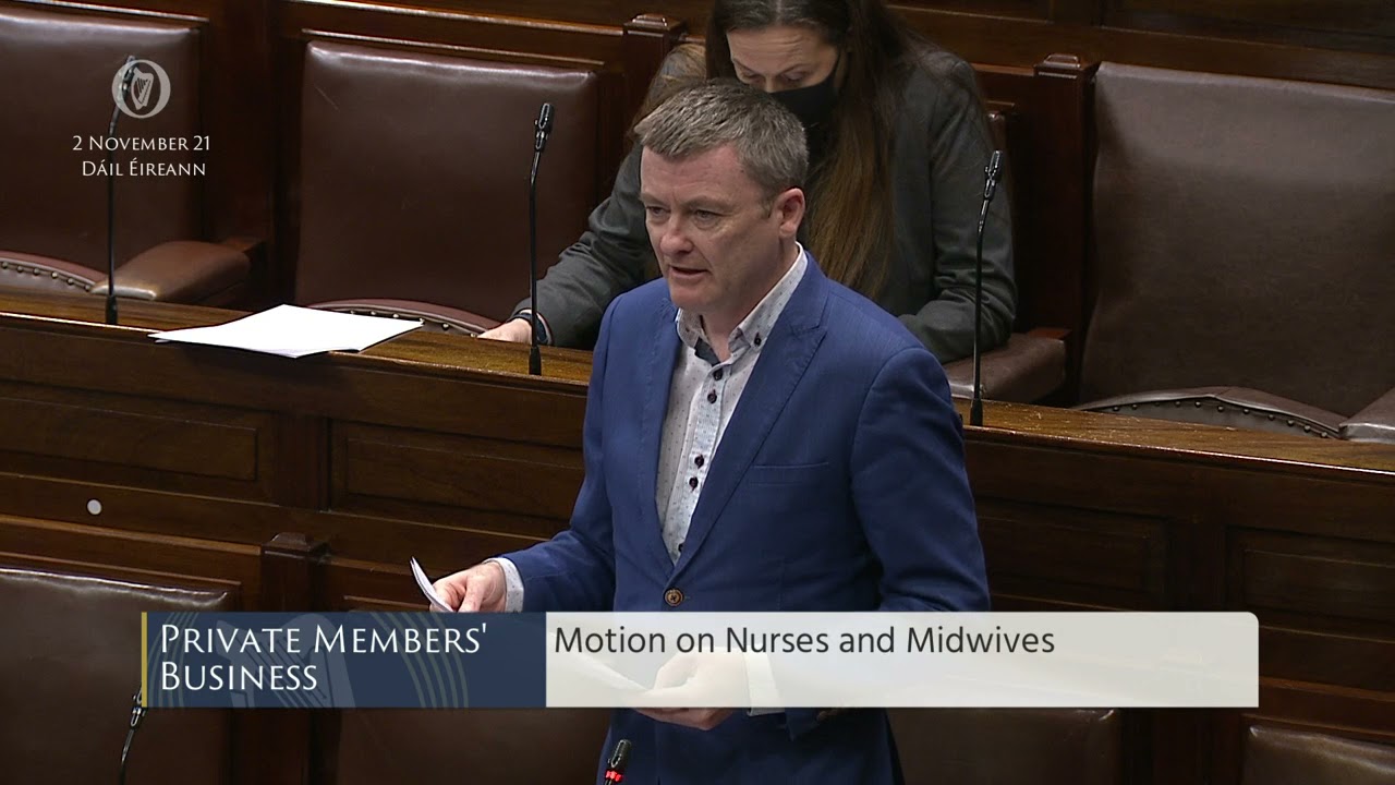 Deputy David Cullinane- speech from 2 Nov 2021