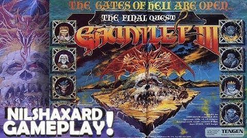 Gauntlet III: The Final Quest (1991) by Software Creations/US Gold -Commodore 64-