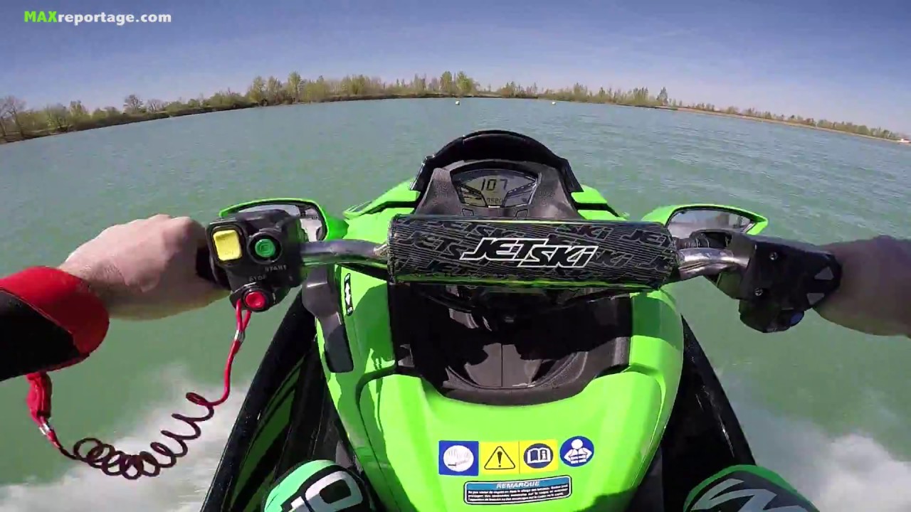 Jet Ski KAWASAKI 300 ch ULTRA 310R ESSAI [POV] 110 km/h MAXreportage