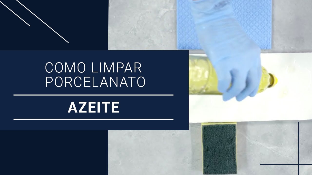 Série COMO LIMPAR PORCELANATO Mancha de Azeite Portobello YouTube