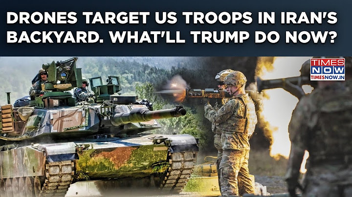 US Forces Hit In Iran's Backyard? Drone Shot Down Near Erbil Airport In Iraq? Trump's Action Next?