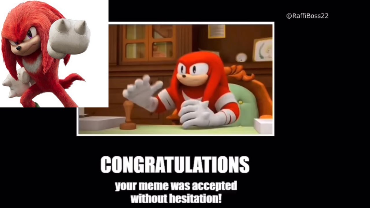Knuckles rates animated characters - YouTube