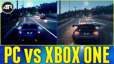 Need For Speed 2015 - PC vs XBOX ONE (Graphics, Content & More)