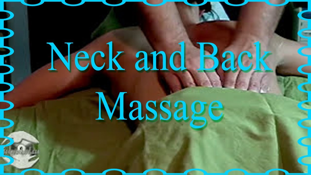 Learn from a Massage Therapist and Instructor Neck and Back Massage