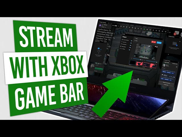 Using Xbox Game Bar as a Streaming Tool (Sound Mixer) 