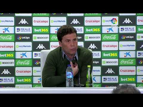 Rueda de prensa Real Betis vs Real Madrid - Rueda de prensa Real Betis vs Real Madrid