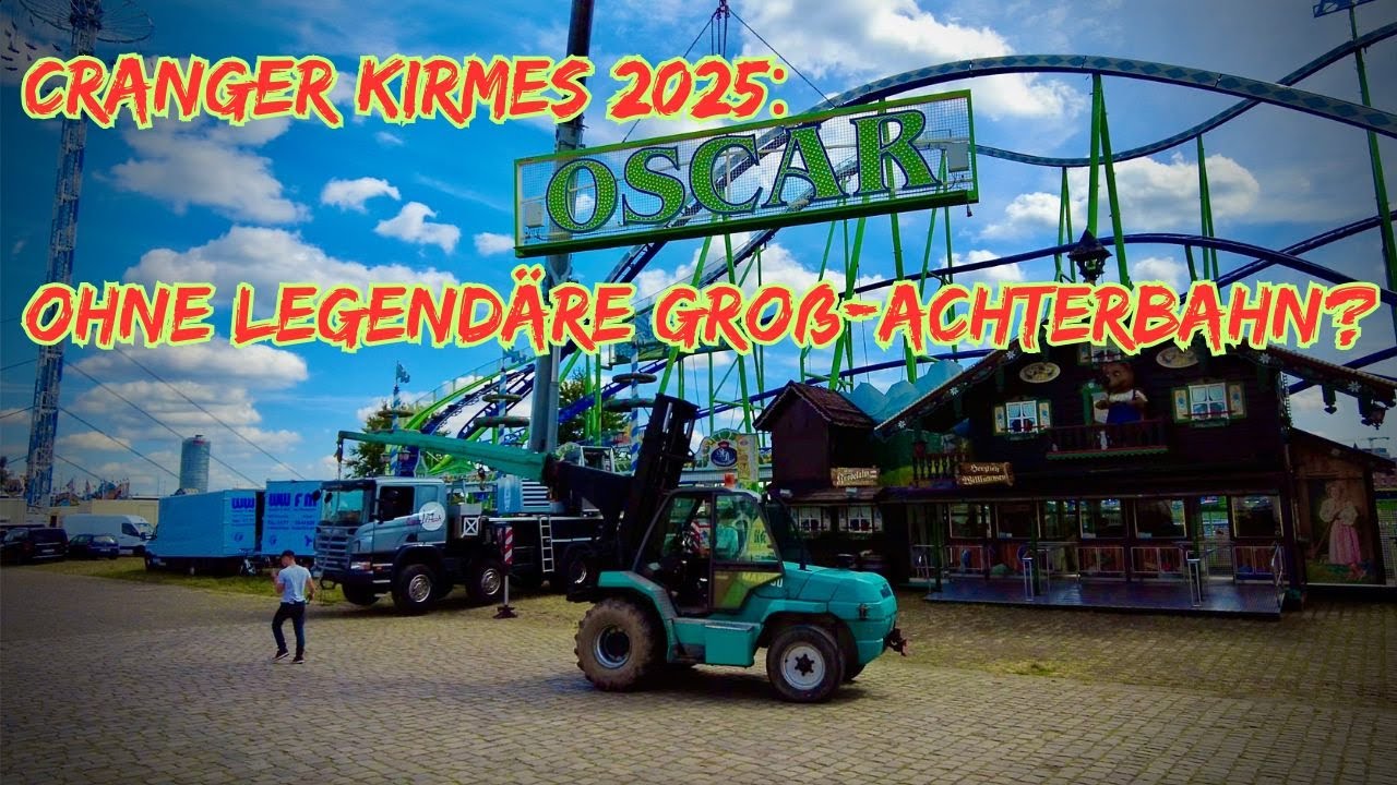 Cranger Kirmes 2025: Ohne legendäre Groß-Achterbahn?