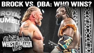 Wwe Superstars Predict Oba Femi Vs Brock Lesnar At Wrestlemania