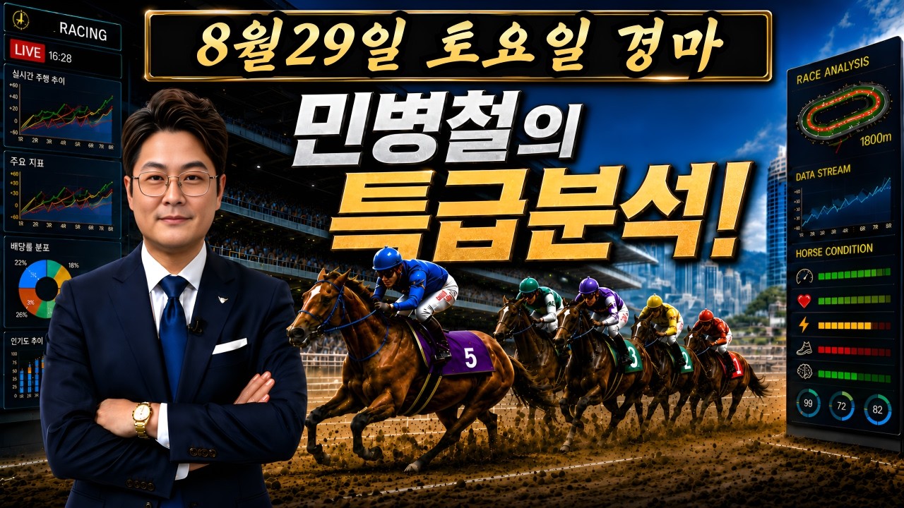 #8월29일 토요경마! 월말 고배당 특급 분석!!