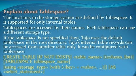 Apache Tajo Interview Questions and Answers for freshers and experienced– Part 3