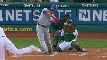 Choo leads off the game with a home run