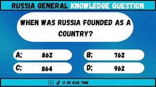 Russia General Knowledge Quiz | Trivia Questions screenshot 5