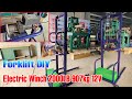Upgrade Forklift DIY Using Electric Winch 2000LB 907kg 12V 60Ah