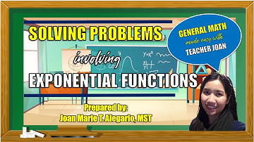 APPLICATIONS OF EXPONENTIAL FUNCTIONS | General Mathematics