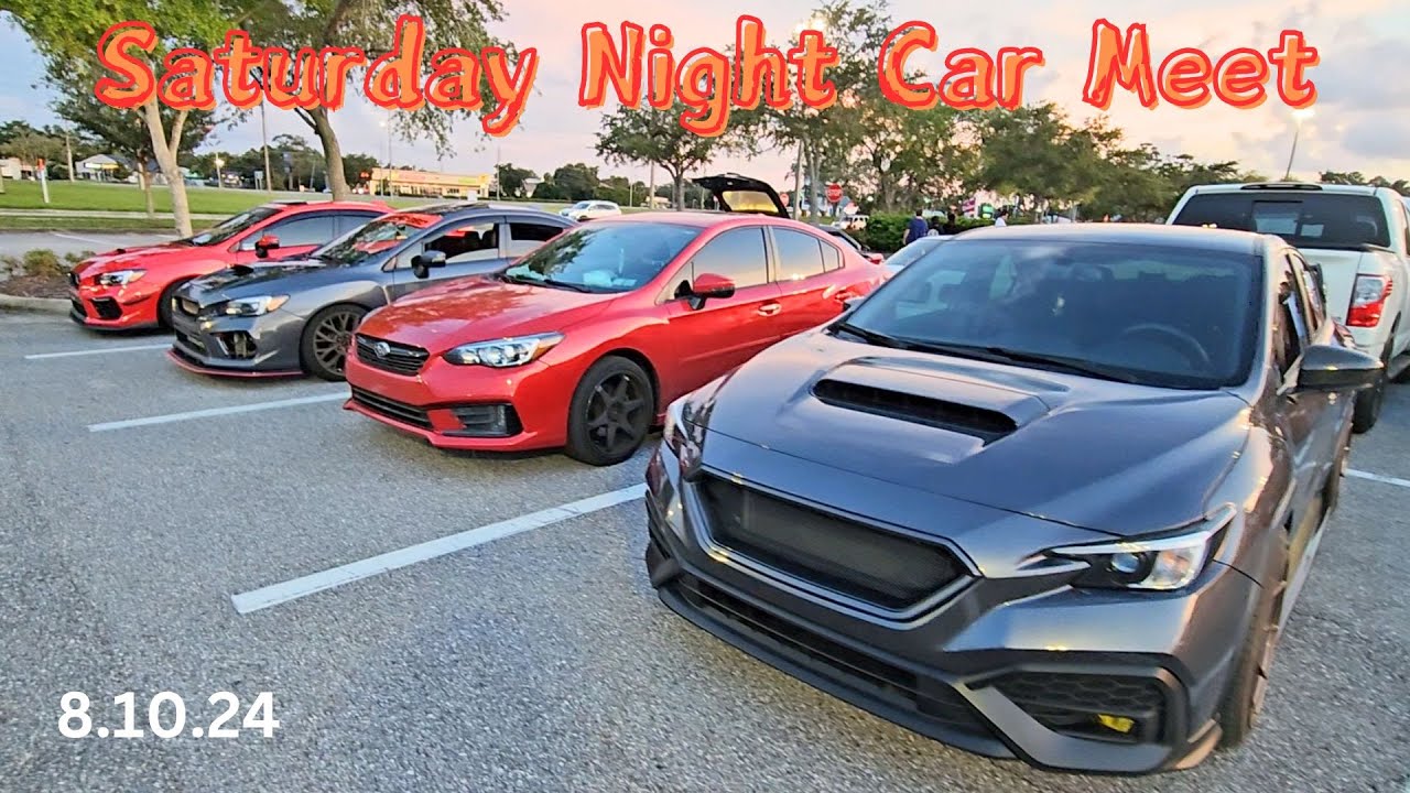 Saturday Night Car Meet at Jo-anns Fabric 811 24 - YouTube