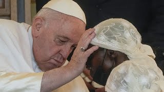 RDC : le pape François rencontre des victimes des conflits dans l'Est