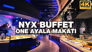 NYX by Vikings - One Ayala | Luxury Dining Buffet Tour [4K UHD]
