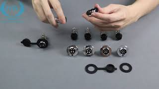 12mm small size and big power! GX12 aviation connector, the connection savior of 6 major industries!