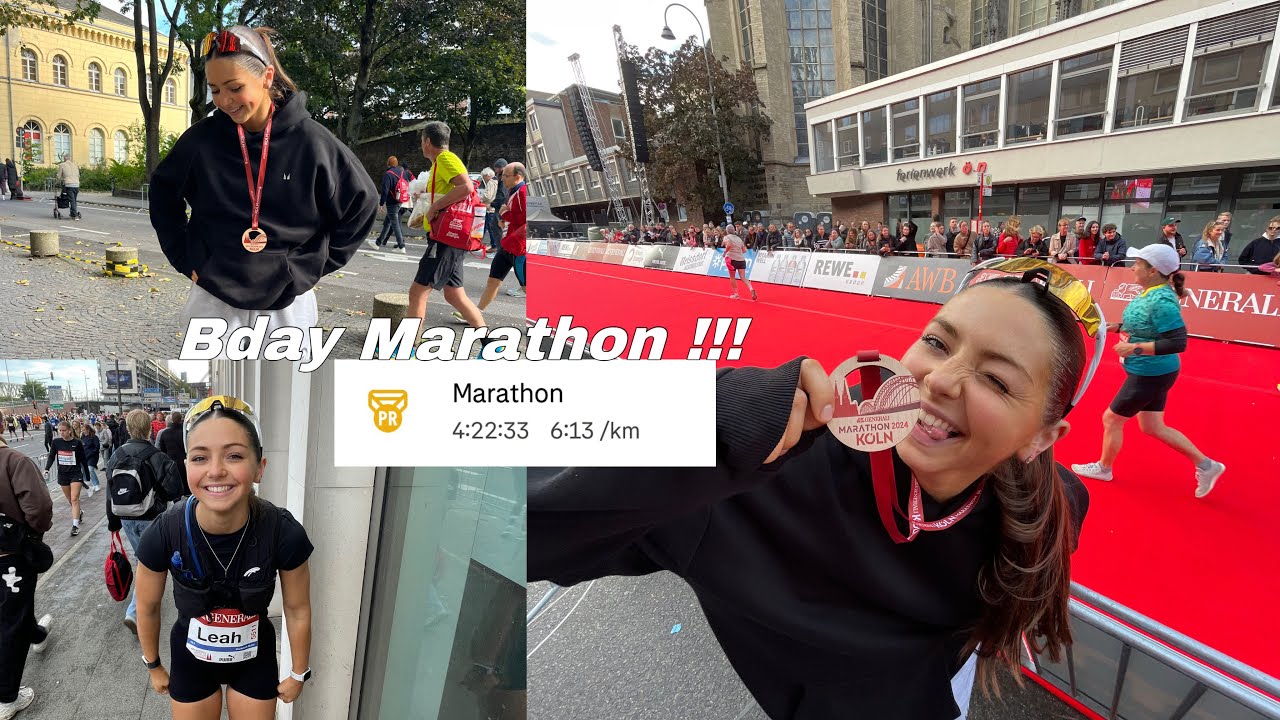 МАРАФОН VLOG | Пробеги мой первый марафон вместе со мной... в мой день рождения