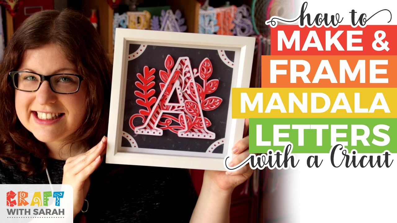 Download How To Make Frame 3d Mandala Letters With A Cricut Youtube