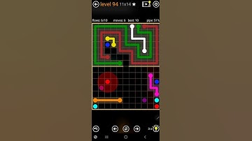 How To Solve Flow Free Hourglass Pack Level 94 11x14 Board Hard Walk Through Solution Walkthrough