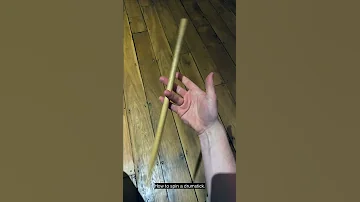 How To Spin A Drumstick The Finger Pass 