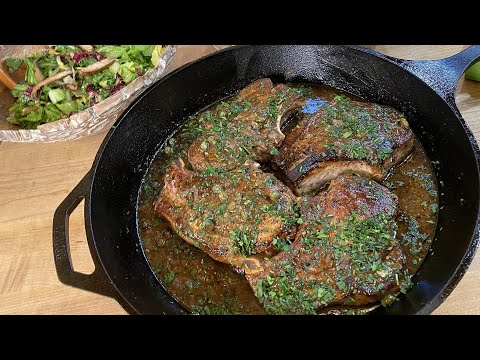 How To Make Pork Chops with Maple, Mustard & Capers | Rachael Ray