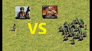 How many Conscripts can Boris stop? - RedAlert 2