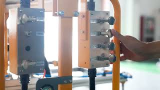 Semi-automatic Handling Risks: Customizable Rigid Arm Manipulator for Metal Handling