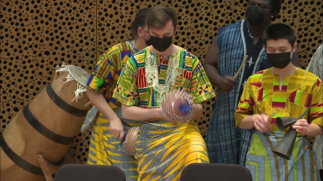 Brown University Ghanaian Drumming & Dancing Ensemble Three Ewe Songs