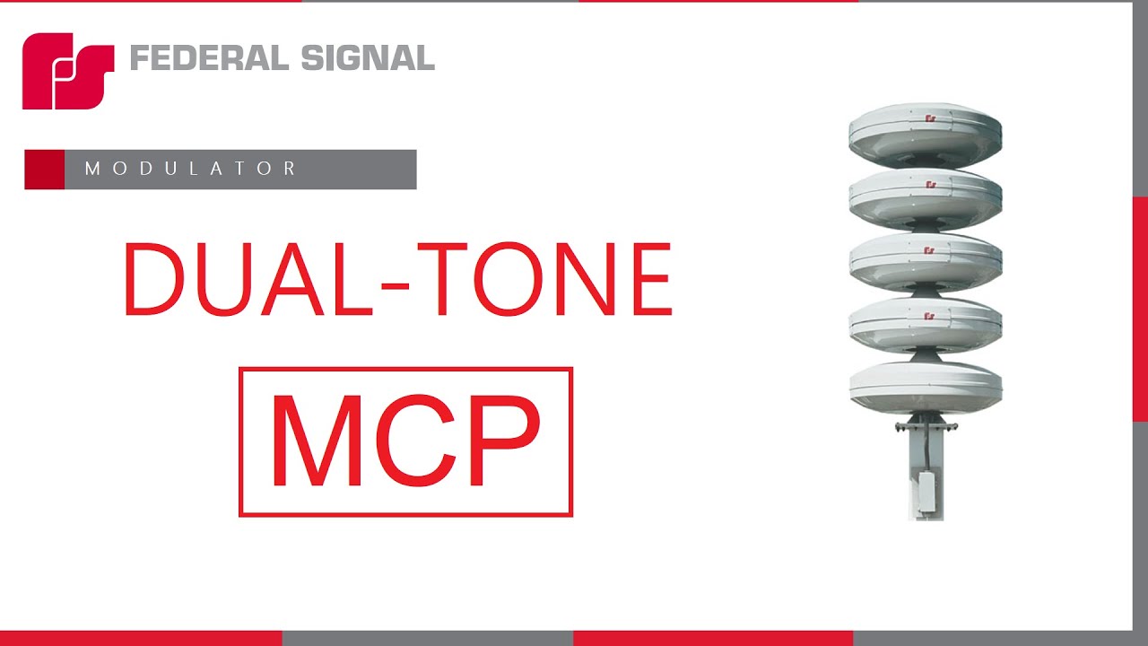 Federal Signal MCP Modulator dual-tone | All signals synth
