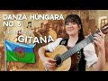 Danza Húngara no. 5 y la música GITANA