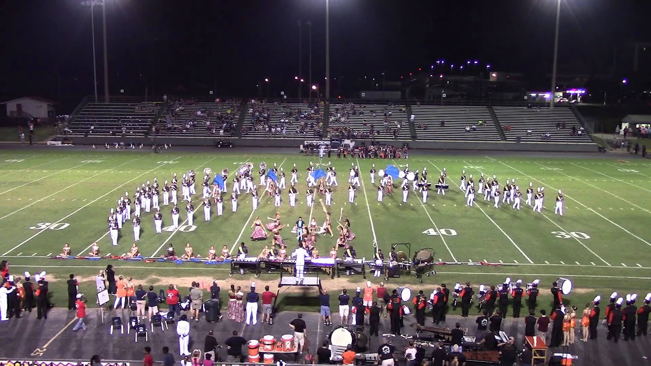 Buckhorn High School Band (BHS) at Austin 8-29-14 - YouTube
