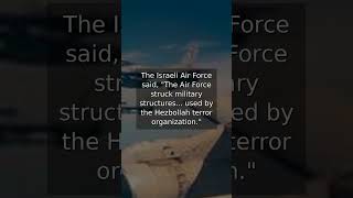 israel strikes lebanon despite ceasefire extension claims | #Shorts