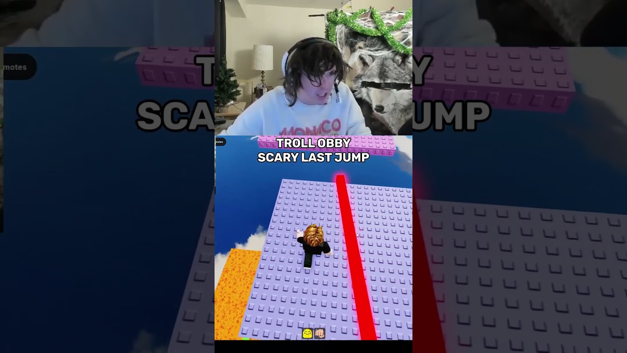 TROLL Obby With SCARY Last Jump 😨😨😨