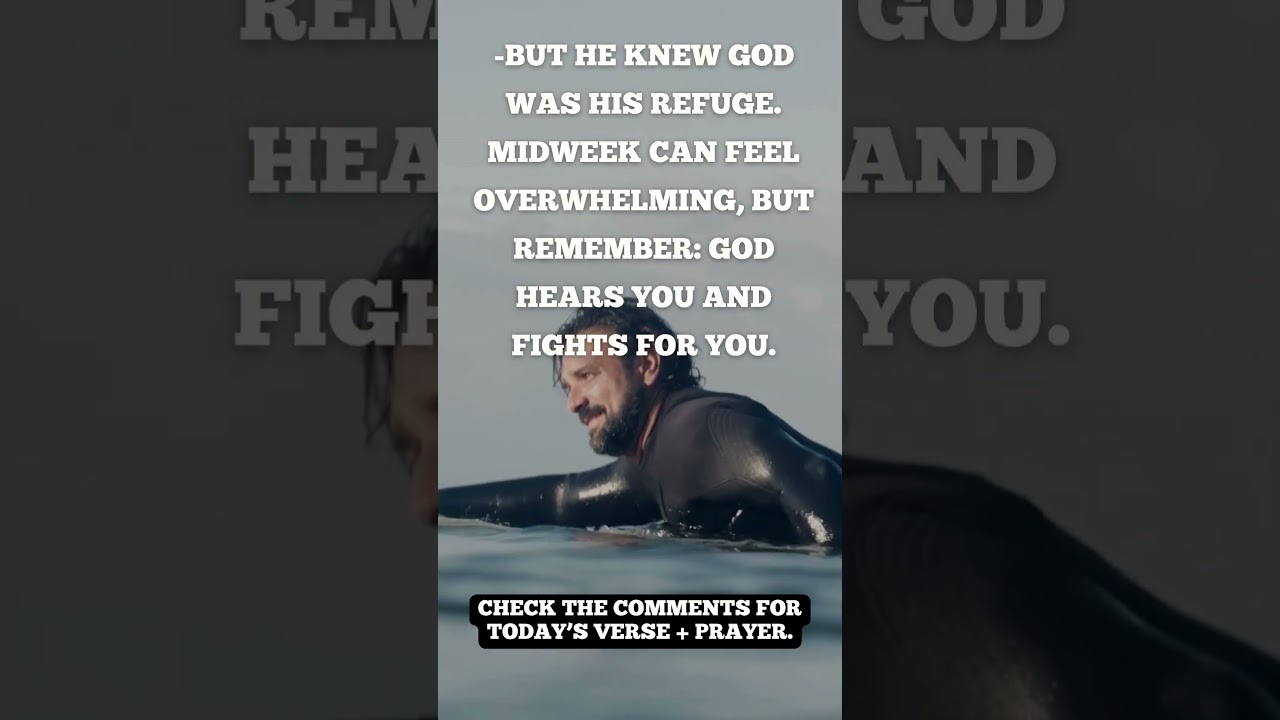 God Fights Your Midweek Battles 🌿 | Encouragement from David  