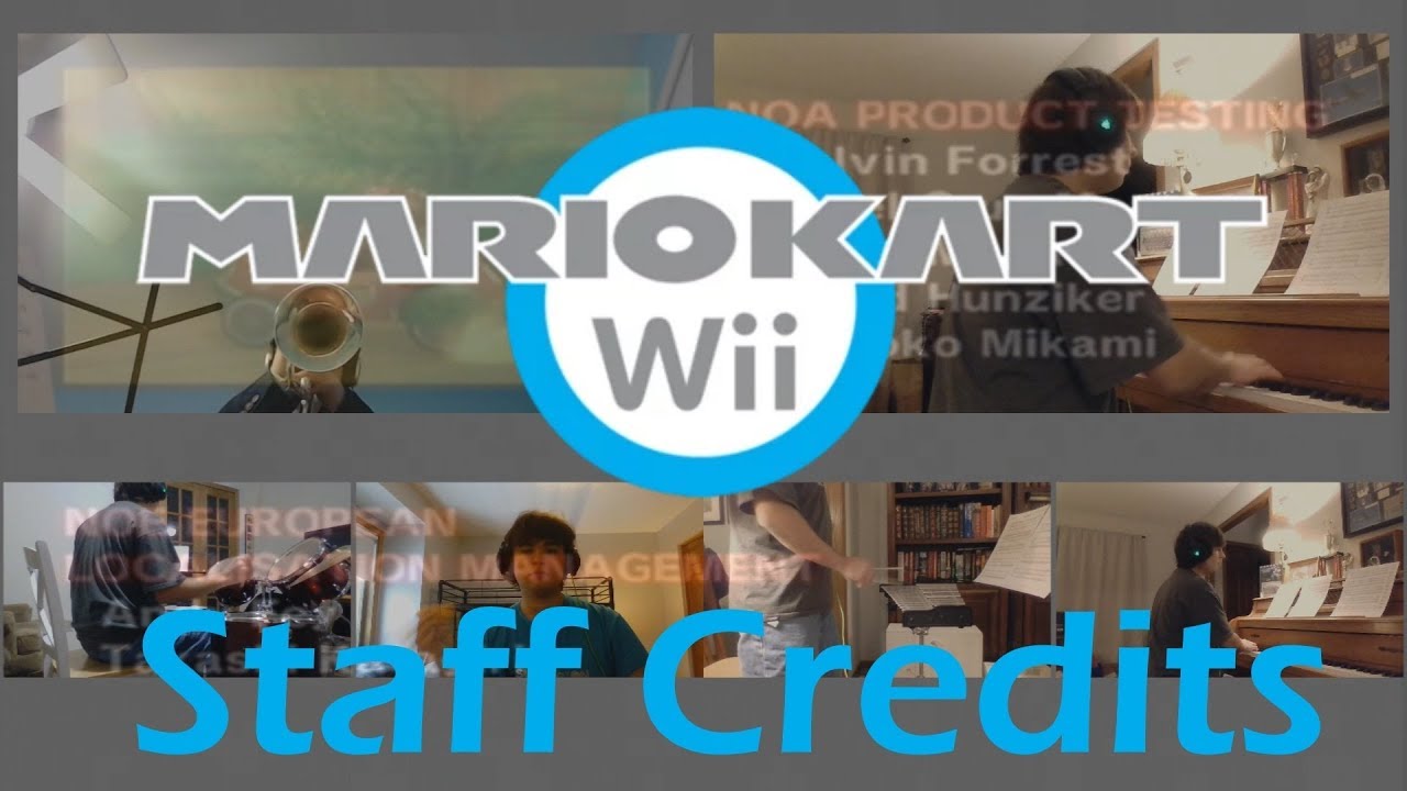 Mario Kart Wii Staff Credits 2