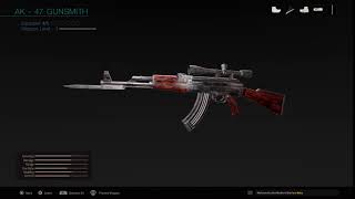 AK47 3d Cinematic Trailer (modelling & texturing)