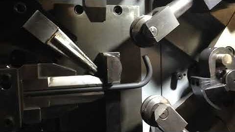 JYF High Speed Spring Coiling Machine: C6200 BENDWIRE