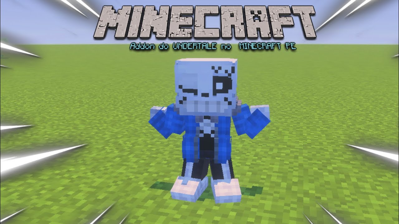 Addon do UNDERTALE no MINECRAFT PE | Undertale Blockynovella [ALPHA V1 ...