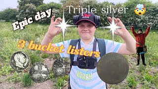 Best days detecting 💯 - Including medieval hammered, triple silver, 3 bucket listers and more... 🤯