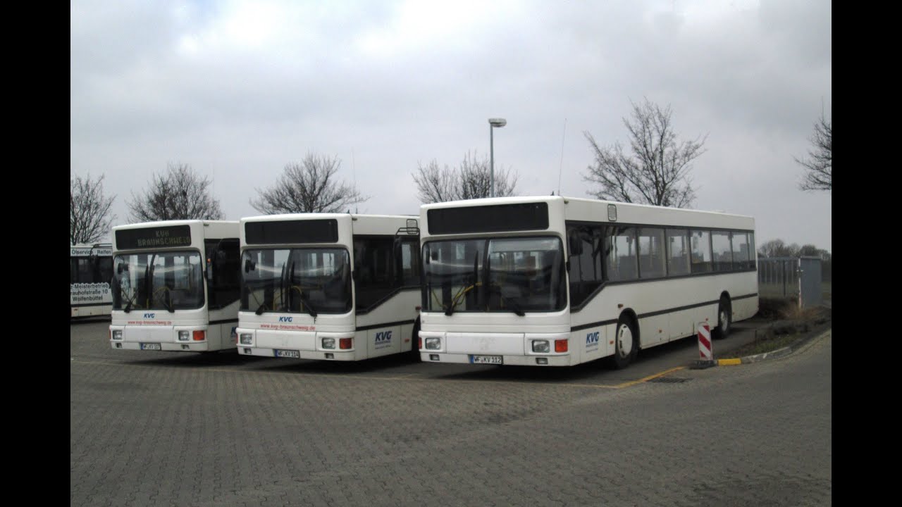 Sound eines MAN EL 222 der KVG Braunschweig (Wagen 0104 | ZF-Automatik)