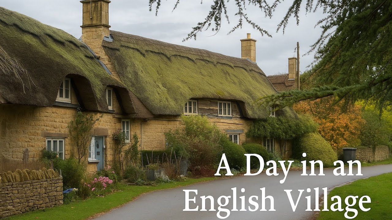 Beautiful English Countryside Walk | Peaceful Life in a Cotswold Village, England 4K