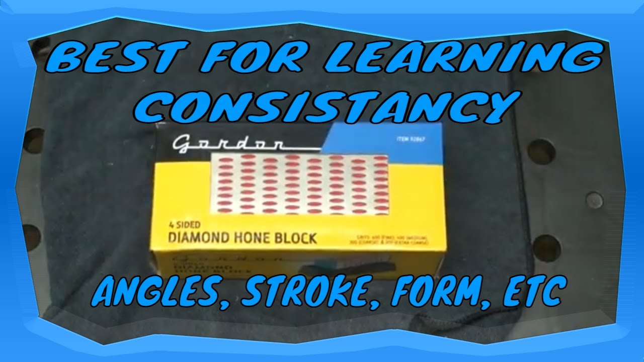 Diamond Hone Block - Four Sided Diamond Hone