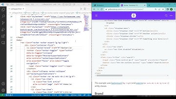 Navigation Bar using Bootstrap #bootstrap