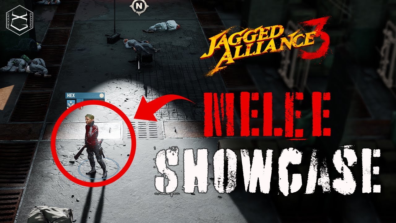 How good is melee in Jagged Alliance 3? Showcase | Solo