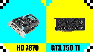 AMD Radeon HD 7870 vs Nvidia GeForce GTX 750 Ti | Tested in 7 Games