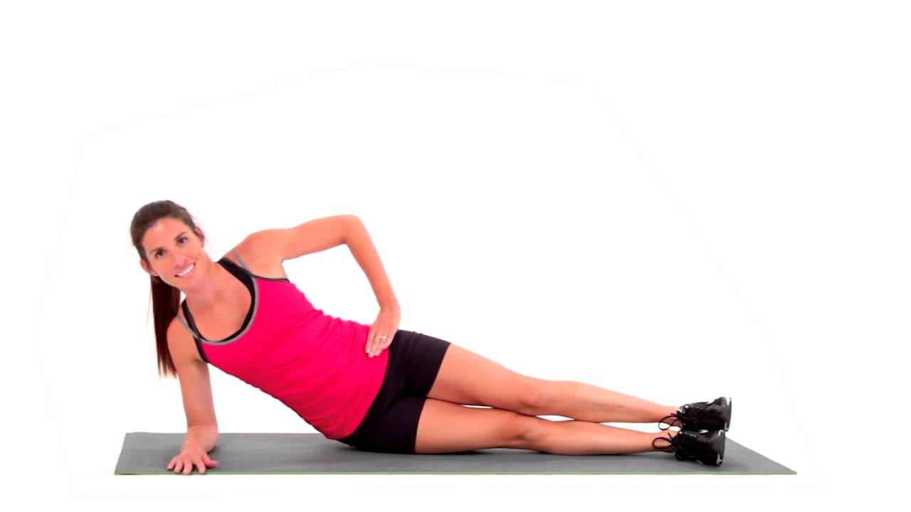 Lying leg-hip raise - Video Guide